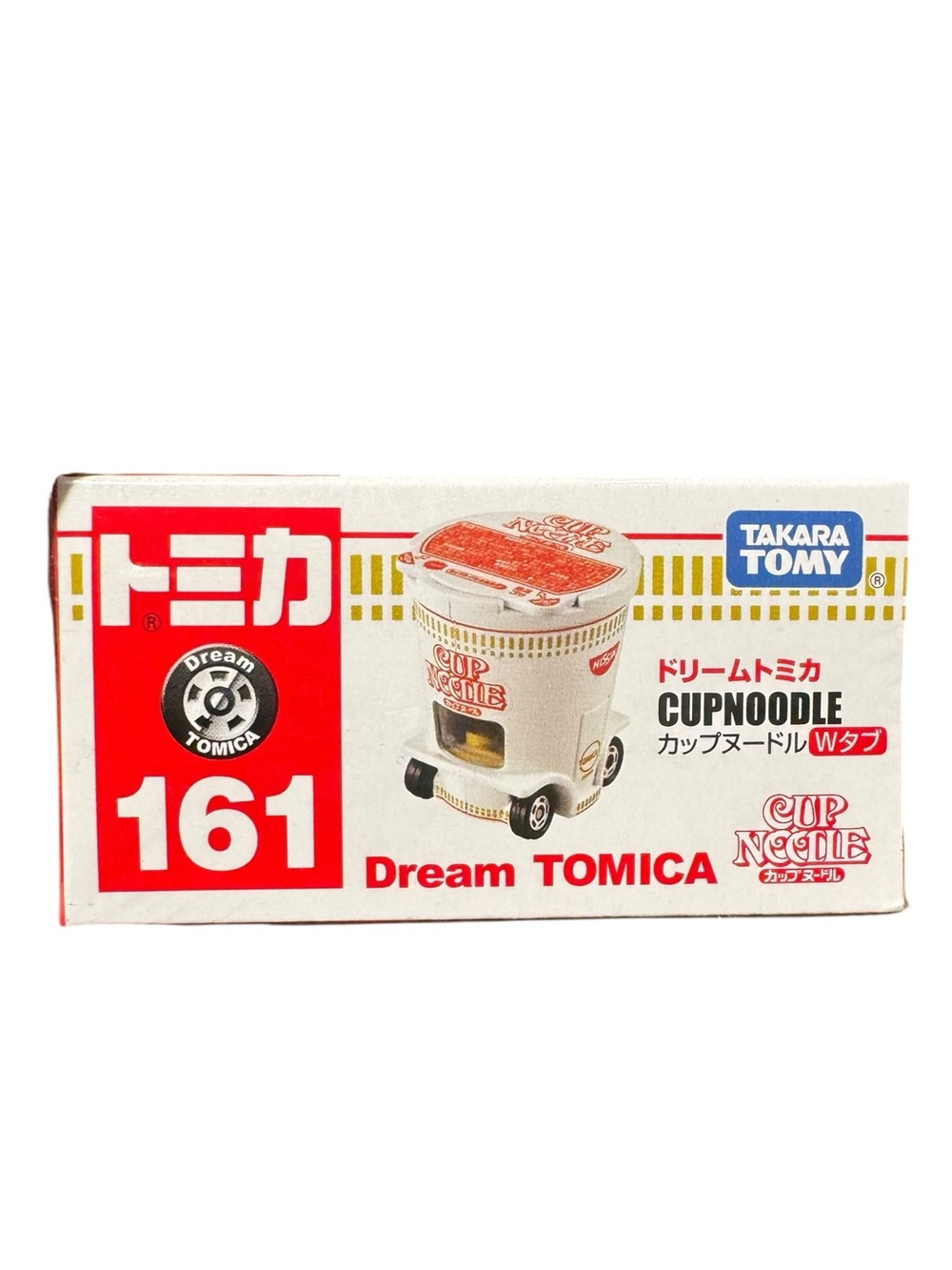 Takara Dream Tomica 161 Cup Noodle Toy Car - White NEW in box